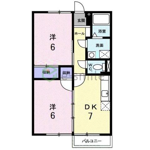 【間取り】 | プリオール実丸Ｂ