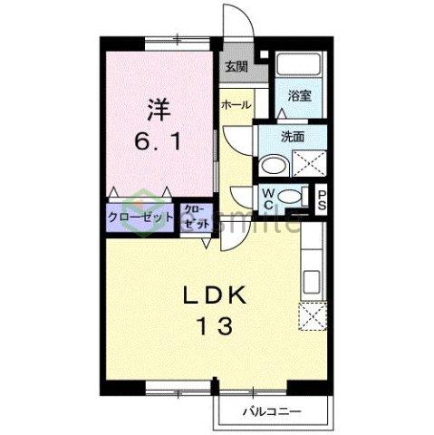 【間取り】 | プリオール実丸Ｂ