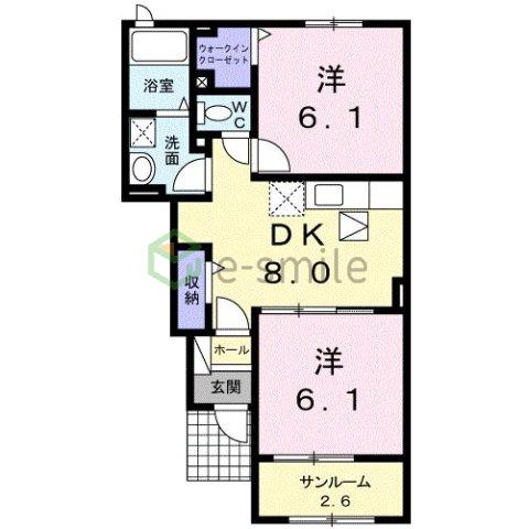 【間取り】 | エトワール・フィラントⅡ