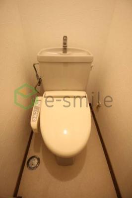 【トイレ】 | コーポアベニュー大関 | シンプルで使いやすいトイレです