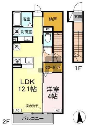 【間取り】 | Ｄ-ＲＯＯＭ北島町