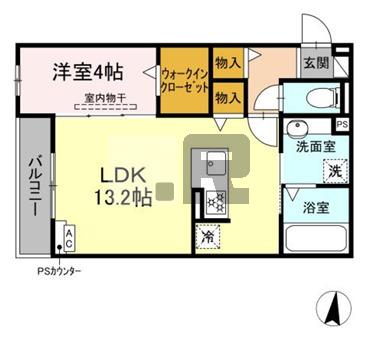 【間取り】 | Ｄ-Ｈｉｌｌｓ西浅田