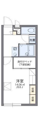 【間取り】 | レオパレス中野町Ⅱ