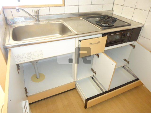 【収納】 | オリエンタルハイツ | キッチン収納