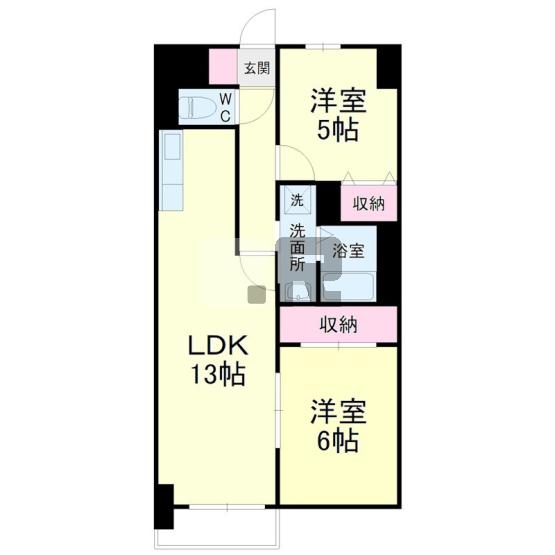 【間取り】 | パークビュー四ツ池