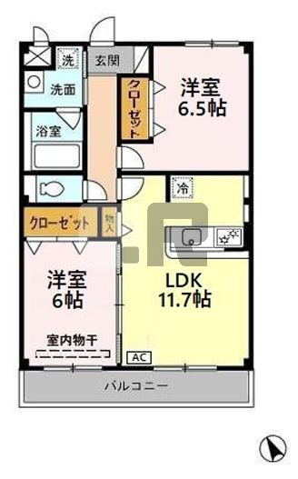 【間取り】 | D-room高丘西