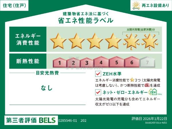 【省エネ性能ラベル】 | エターナル　ヴィレッジⅡ